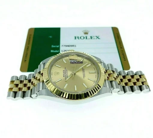 High-end Imitation Rolex Datejust 126333 Caliber 3235 Automatic Movement 41mm Gold/steel Case Mens/unisex Watch - Image 8