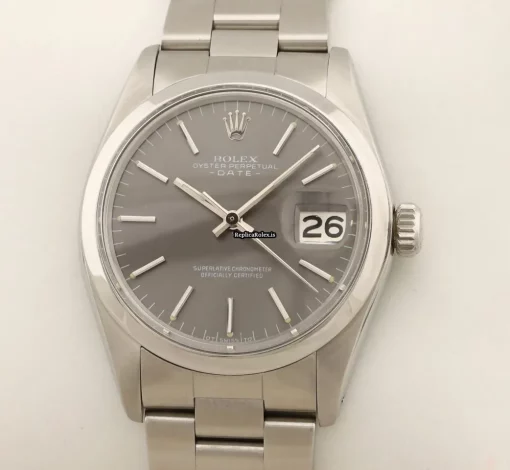 Best Replica Rolex Oyster Perpetual Date 1500 Caliber 1570 Automatic Movement 34mm Steel Case Mens/unisex Watch