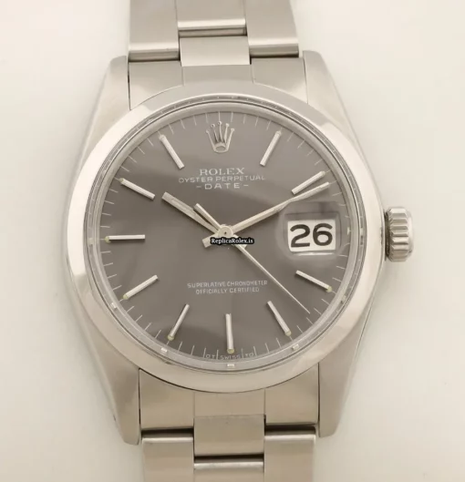 Best Replica Rolex Oyster Perpetual Date 1500 Caliber 1570 Automatic Movement 34mm Steel Case Mens/unisex Watch - Image 4