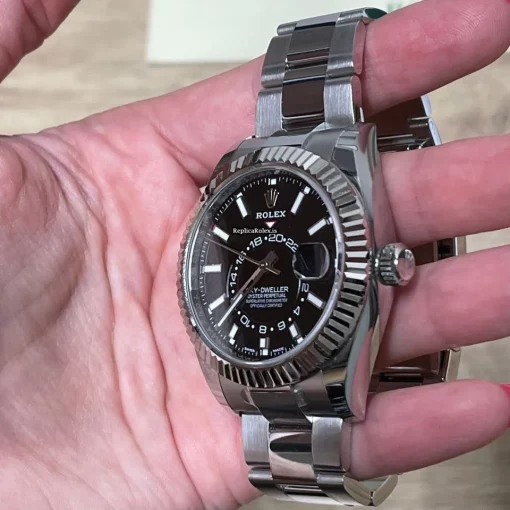 Aaa Copy Rolex Sky-dweller 326934 Caliber 9001 Automatic Movement 42mm Steel Case Mens/unisex Watch - Image 14