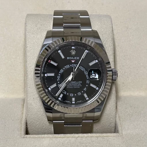 Aaa Copy Rolex Sky-dweller 326934 Caliber 9001 Automatic Movement 42mm Steel Case Mens/unisex Watch - Image 3