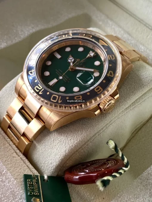 Mind-boggling Replica Rolex Gmt-master II 116718ln Caliber 3186 Automatic Movement 40mm Yellow Gold Case Mens/unisex Watch - Image 2