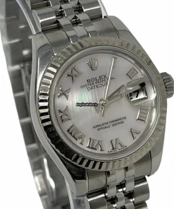 Incredible Replica Rolex Lady-datejust 179174 Caliber 2235 Automatic Movement 26mm Steel Case Womens Watch