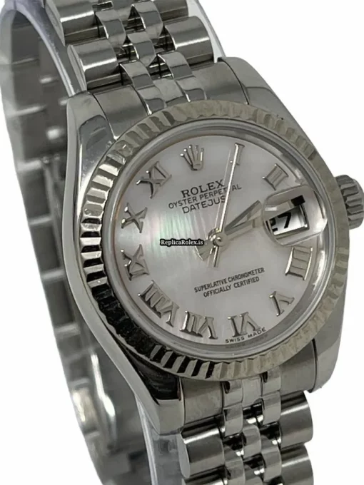 Incredible Replica Rolex Lady-datejust 179174 Caliber 2235 Automatic Movement 26mm Steel Case Womens Watch