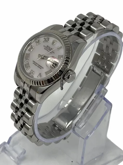 Incredible Replica Rolex Lady-datejust 179174 Caliber 2235 Automatic Movement 26mm Steel Case Womens Watch - Image 3
