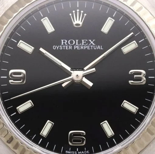 Mind-boggling Replica Rolex Oyster Perpetual 31 77014 Caliber 2230 Automatic Movement 31mm Steel Case Womens Watch - Image 2