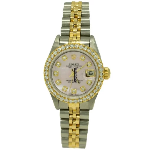 Recommend Fake Rolex Lady-datejust 69173 Automatic Movement 26mm Gold/steel Case Womens Watch