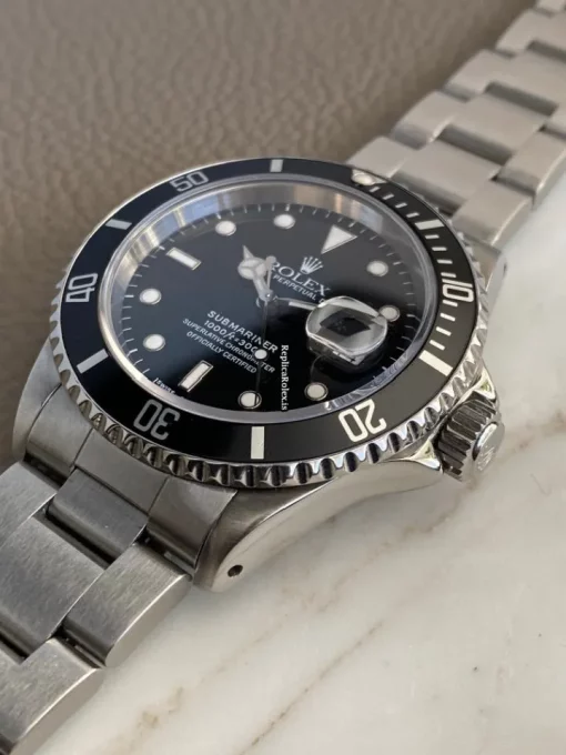 Fabulous Replica Rolex Submariner Date 16610 Caliber 3135 Automatic Movement 40mm Steel Case Mens/unisex Watch - Image 8