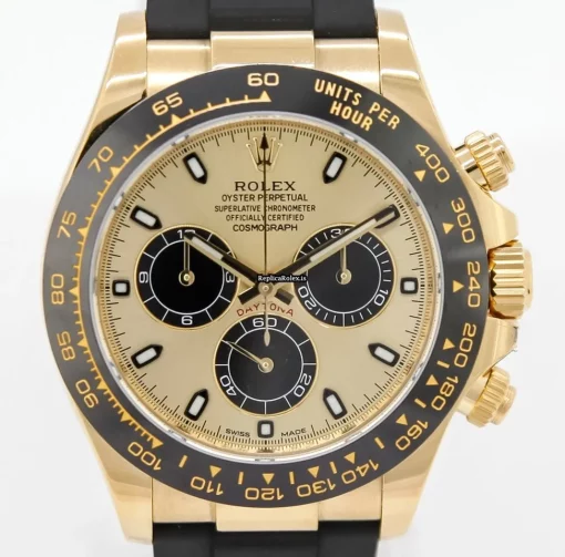 Lovely Fakes Rolex Daytona 116518ln Caliber 4130 Automatic Movement 40mm Yellow Gold Case Mens/unisex Watch