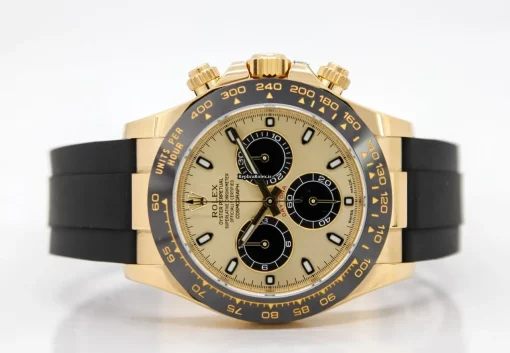 Lovely Fakes Rolex Daytona 116518ln Caliber 4130 Automatic Movement 40mm Yellow Gold Case Mens/unisex Watch - Image 3
