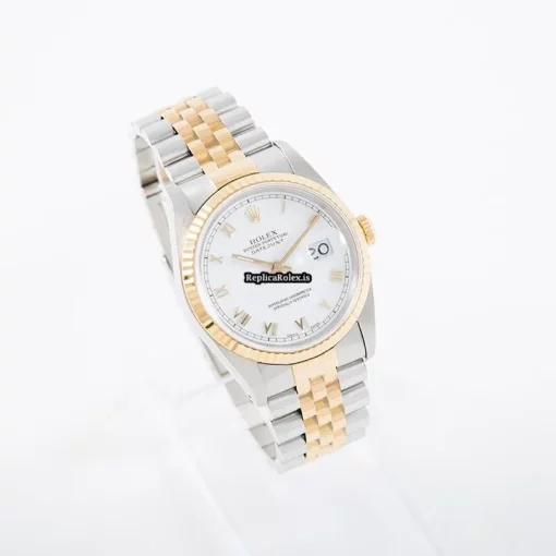 1:1 Replicas Rolex Datejust 16233 Caliber 3135 Automatic Movement 36mm Gold/steel Case Mens/unisex Watch - Image 4