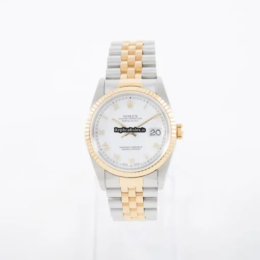 1:1 Replicas Rolex Datejust 16233 Caliber 3135 Automatic Movement 36mm Gold/steel Case Mens/unisex Watch - Image 5