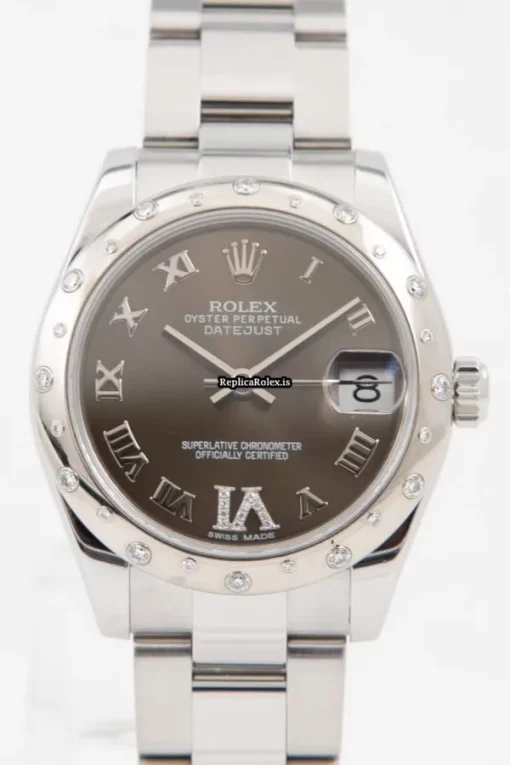 High Quality Replica Rolex Lady-datejust 178344 Automatic Movement 31mm Steel Case Mens/unisex Watch