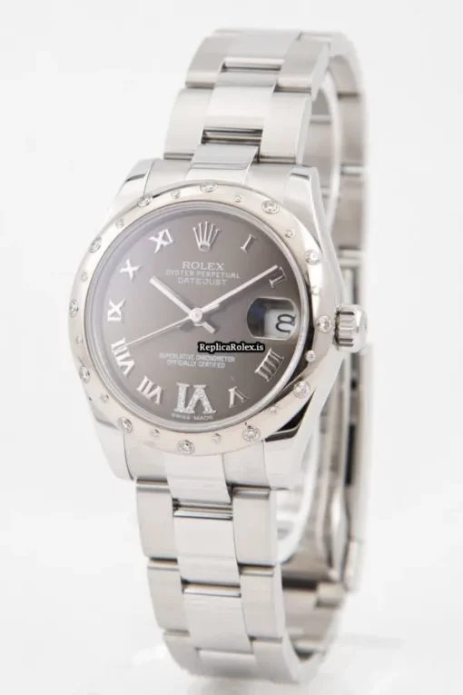 High Quality Replica Rolex Lady-datejust 178344 Automatic Movement 31mm Steel Case Mens/unisex Watch - Image 2