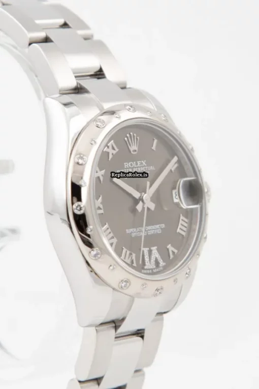 High Quality Replica Rolex Lady-datejust 178344 Automatic Movement 31mm Steel Case Mens/unisex Watch - Image 4