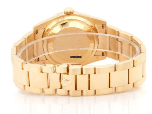 Top Replica Rolex Day-date 36 118208 Automatic Movement 36mm Yellow Gold Case Mens/unisex Watch - Image 5
