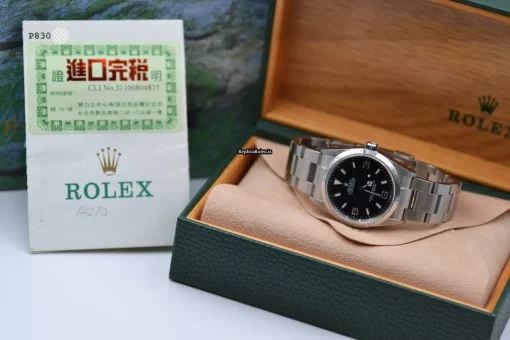 Incredible Replica Rolex Explorer 114270 Caliber 3130 Automatic Movement 36mm Steel Case Mens/unisex Watch - Image 11
