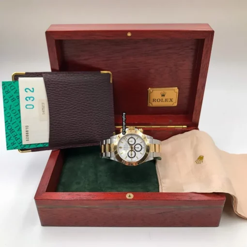 Unique Replica Rolex Daytona 16523 Caliber 4030 Automatic Movement 40mm Gold/steel Case Mens/unisex Watch - Image 2
