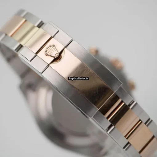 1:1 Fake Rolex Yacht-master II 116681 Automatic Movement 44mm Gold/steel Case Mens/unisex Watch - Image 6