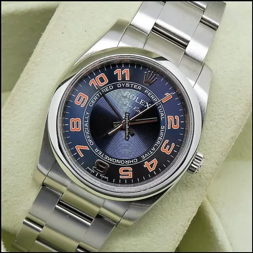 Great Replica Rolex Air King 114200 Caliber 3130 Automatic Movement 34mm Steel Case Mens/unisex Watch - Image 4