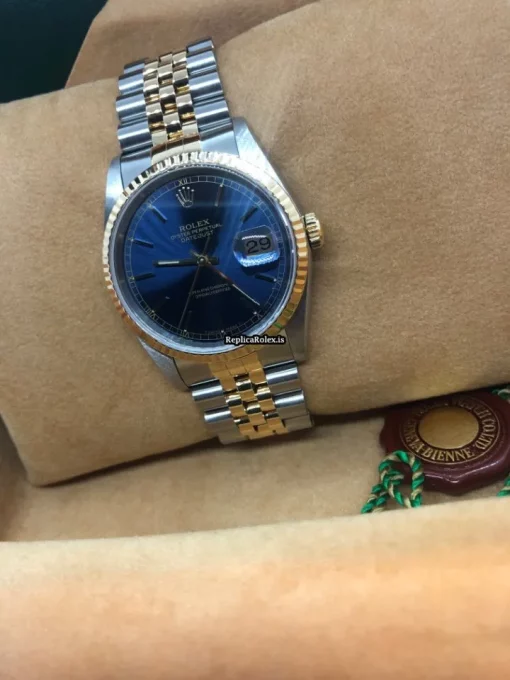 1:1 Replicas Rolex Datejust 16233 Caliber 3135 Automatic Movement 36mm Gold/steel Case Mens/unisex Watch - Image 10