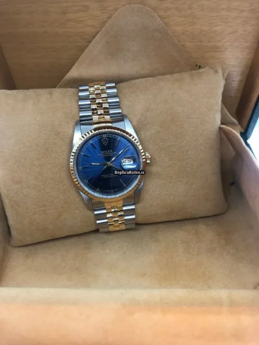 1:1 Replicas Rolex Datejust 16233 Caliber 3135 Automatic Movement 36mm Gold/steel Case Mens/unisex Watch - Image 15