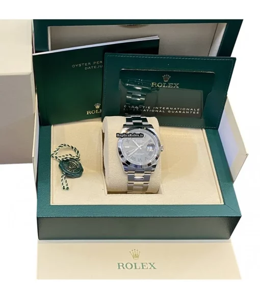 High Quality Replica Rolex Datejust 126300 Automatic Movement 41mm Steel Case Mens/unisex Watch - Image 2