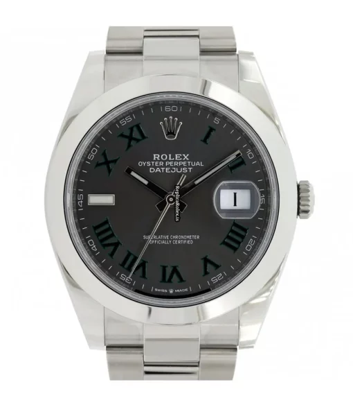High Quality Replica Rolex Datejust 126300 Automatic Movement 41mm Steel Case Mens/unisex Watch - Image 6