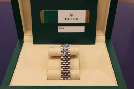 Wonderful Fake Rolex Lady-datejust 178274 Caliber 2235 Automatic Movement 31mm White Gold Case Womens Watch - Image 2