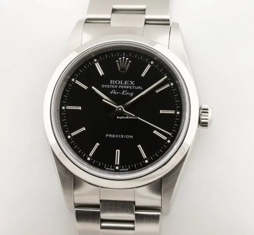 Swiss Replica Rolex Air King Precision 14000 Caliber 3130 Automatic Movement 34mm Steel Case Mens/unisex Watch