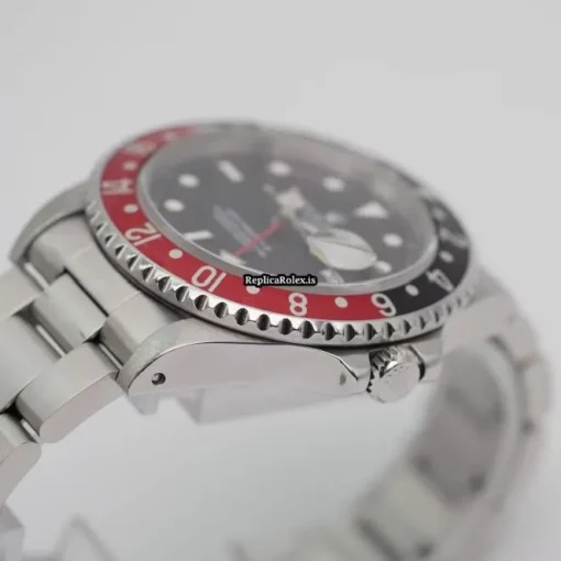 Excellent Imitation Rolex Gmt-master II 16710 Automatic Movement 40mm Steel Case Mens/unisex Watch - Image 10