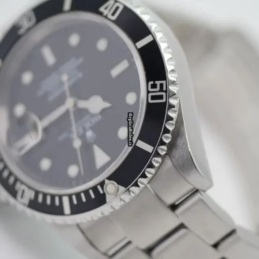 Trustworthy Replica Rolex Submariner Date 16610 Automatic Movement 40mm Steel Case Mens/unisex Watch - Image 11