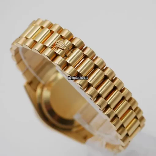 Reliable Fake Rolex Day-date 36 118348 Automatic Movement 36mm Yellow Gold Case Mens/unisex Watch - Image 6