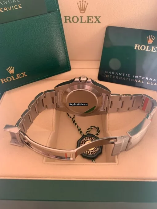 Excellent Fake Rolex Explorer II 16570 Caliber 3185 Automatic Movement 42mm Steel Case Mens/unisex Watch - Image 6