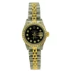 Defect Replica Rolex Lady-datejust 69173 Automatic Movement 26mm Gold/steel Case Womens Watch