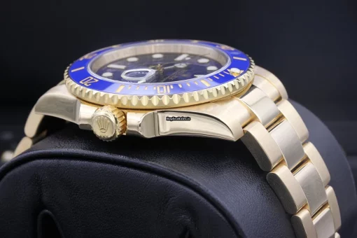 Aaa Copy Rolex Submariner Date 116618lb Caliber 3135 Automatic Movement 40mm Yellow Gold Case Mens/unisex Watch - Image 2