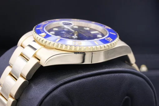 Aaa Copy Rolex Submariner Date 116618lb Caliber 3135 Automatic Movement 40mm Yellow Gold Case Mens/unisex Watch - Image 5