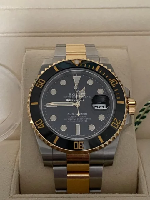 Lovely Imitation Rolex Submariner Date 116613ln Caliber 3135 Automatic Movement 40mm Gold/steel Case Mens/unisex Watch