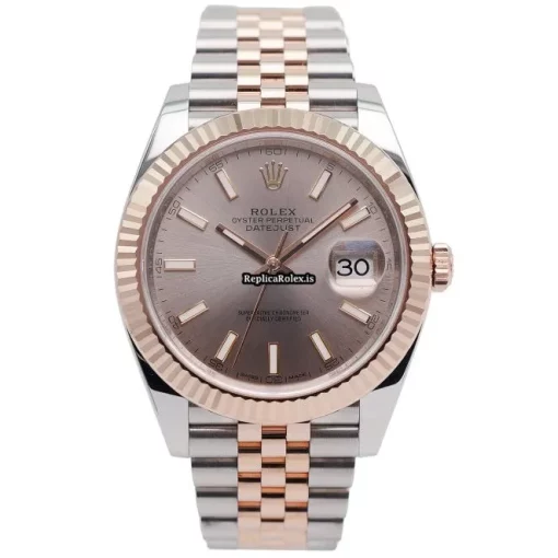 Ideal Fakes Rolex Datejust II 126331 Automatic Movement 40mm Gold/steel Case Mens/unisex Watch