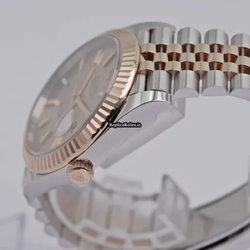 Ideal Fakes Rolex Datejust II 126331 Automatic Movement 40mm Gold/steel Case Mens/unisex Watch - Image 2