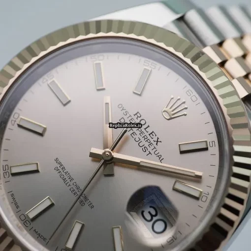 Ideal Fakes Rolex Datejust II 126331 Automatic Movement 40mm Gold/steel Case Mens/unisex Watch - Image 3
