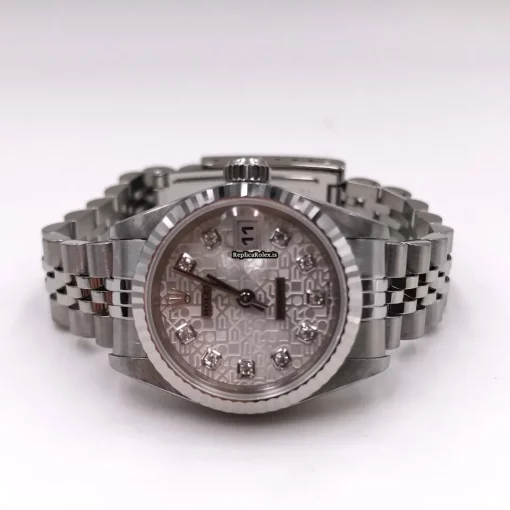 Great Fake Rolex Lady-datejust 69174j Caliber 2135 Automatic Movement 26mm Steel Case Womens Watch - Image 4