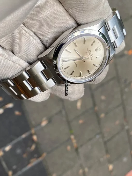 Marvellous Fake Rolex Air King Precision 14000 Caliber 3000 Automatic Movement 34mm Steel Case Mens/unisex Watch - Image 10