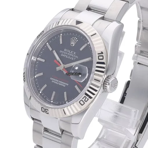 Attractive Copies Rolex Datejust Turn-o-graph 116264 Caliber 3135 Automatic Movement 36mm Gold/steel Case Watch - Image 2
