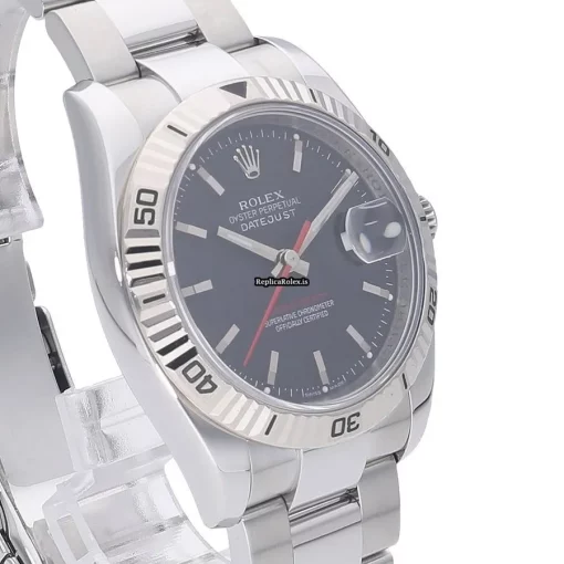 Attractive Copies Rolex Datejust Turn-o-graph 116264 Caliber 3135 Automatic Movement 36mm Gold/steel Case Watch - Image 3