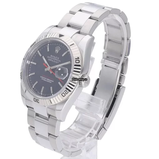Attractive Copies Rolex Datejust Turn-o-graph 116264 Caliber 3135 Automatic Movement 36mm Gold/steel Case Watch - Image 5