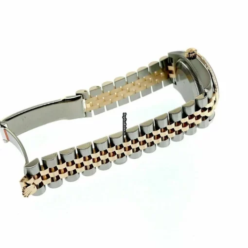 Excellent Fake Rolex Lady-datejust 178271 Caliber 2235 Automatic Movement 31mm Gold/steel Case Womens Watch - Image 11
