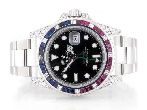 Durable Clone Rolex Gmt-master II 116710ln Automatic Movement 40mm Steel Case Mens/unisex Watch - Image 2