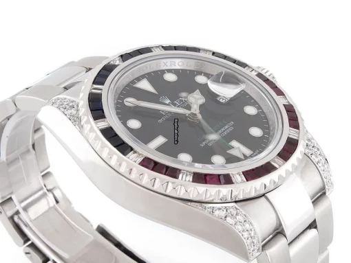 Durable Clone Rolex Gmt-master II 116710ln Automatic Movement 40mm Steel Case Mens/unisex Watch - Image 8