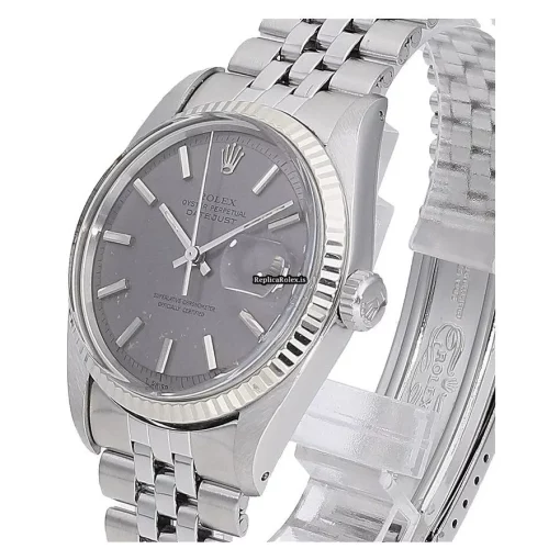 Fantastic Replica Rolex Datejust 1601 Caliber 1560 Automatic Movement 36mm Gold/steel Case Watch - Image 2